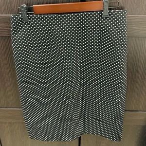 Philosophy polka dot pencil skirt